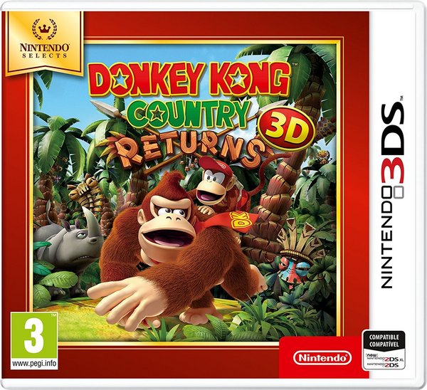 N3DS DONKEY KONG COUNTRY RETURNS SELECTS